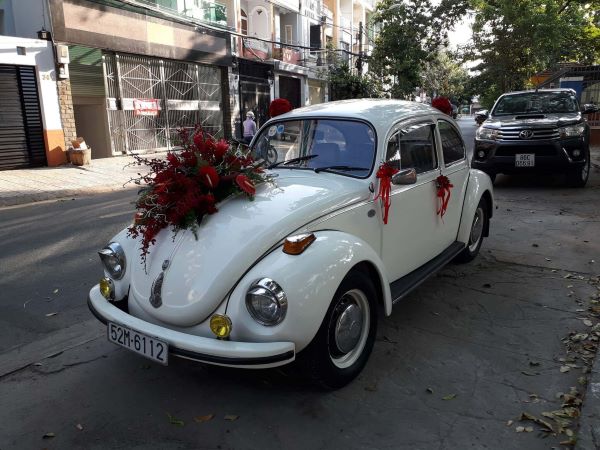 Mẫu xe hoa cưới mang phong cách cổ điển